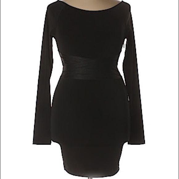 Elizabeth and James Black Casual Dress - Size Large - Picture 5 of 9